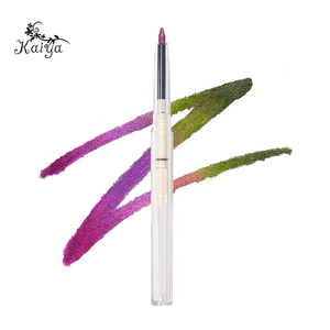 Maquillage scintillant personnalisé des yeux en gel métallique <span class=keywords><strong>Eye</strong></span> <span class=keywords><strong>Liner</strong></span> Pen Smooth Glide Waterproof Colorful Cameleon Multichrome Eyeline - Product Image 1