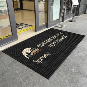 Đặt Hàng Số Lượng Lớn Cao Su Trở Lại Lối Vào Thảm Sàn Dirt Trapper Không Thấm Nước <span class=keywords><strong>Polypropylene</strong></span> Thương Mại Thảm Cho Nhà Hàng Khách Sạn Các Cửa Hàng - Product Image 1