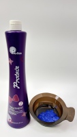 Traitement capillaire à la kératine brésilienne Pro-liss sans formaldéhyde, kératine protéinée bleue violette, lissage et adoucissement des cheveux, 1000 ml