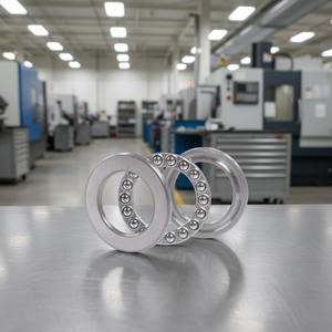 ตลับลูกปืนกันรุนแบบแถวเดียวประสิทธิภาพสูง 51204 โครงเหล็กโครเมียม ความแม่นยำระดับ P5 อายุการใช้งานยาวนาน สำหรับเครื่องยนต์เจ็ทและเครื่องจักร - Product Image 1