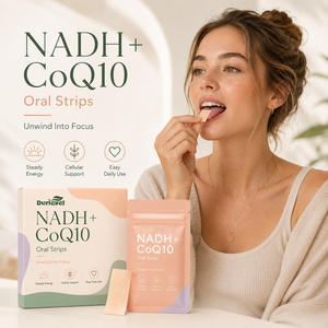 แผ่นอมละลายได้ <span class=keywords><strong>NADH</strong></span> CoQ10 สำหรับรับประทาน OEM ODM แบรนด์ส่วนตัว ผลิตจำนวนมาก ได้รับการรับรองมาตรฐาน GMP NSF โรงงานผลิต ปราศจากน้ำตาล เหมาะสำหรับผู้ทานมังสวิรัติ ผสมสูตรดูดซึมได้ดี - Product Image 2