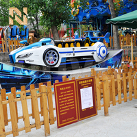 Manège Voiture Volante Nova Rides pour Parc d'Attractions - Steel FC-FC pour Centres Commerciaux