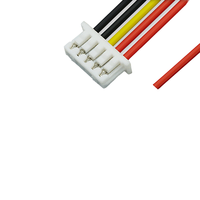 Konektor JST Seri ZH Pitch 1.5mm ZHR-2 Housing Perakitan Kabel Kawat Papan Berisolasi PVC Panjang Strip 5mm Harness Tembaga