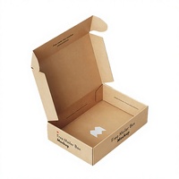 Boîte de rangement pour vêtements d'enfants, personnalisée, luxueuse, écologique, avec estampage, en papier kraft, pour envoi postal