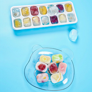 Soft Rubber Ice Cube Mold 1L Easy Release Household Ice Tray For Making Creative Ice Balls And Jelly In Refrigerator - Product Image 1