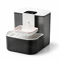 Fontaine à eau intelligente pour animaux de compagnie, chat et chien, sans filtre, distributeur inclinable, séparation eau propre et eau sale, eau chaude, OEM ODM, vente en gros