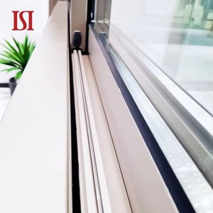 กระจก tengying ดีไซน์ทันสมัยแจ๊สแทร็คคู่อลูมิเนียมบานเลื่อนหน้าต่างประตูบ้านอลูมิเนียมอัลลอยด์ที่ไม่ใช่ความร้อน - Product Image 5