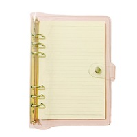 Créativité Kawaii 6 Anneaux Cahier De Papeterie PVC Daisy Carnet A7