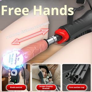 Voll automatische Teleskop kanonen maschine zum Einsetzen von Sex produkten für Erwachsene, weiblicher Simulations <span class=keywords><strong>penis</strong></span>, Dildo und Mastur bator - Product Image 5