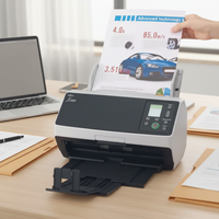 Scanner de documents A4 Ricoh Fi-8190 haute résolution couleur entièrement automatique recto-verso haute vitesse pour bureau USB 3.0