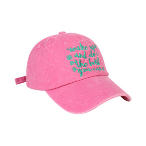 Gorra de Béisbol Bordada con Letras Estilo Coreano para Mujer, Gorra Americana Retro Desgastada con Visera de Pico de Pato, Sombrero de Sol de Verano para Hombre - Product Image 5