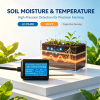 Sonda de Suelo Resistente a la Corrosión RS485 ModBus RTU IP68 Sumergible para IoT Agrícola e Irrigación Automática
