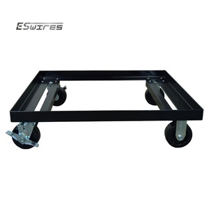 Carro de marco de acero rodante de transporte logístico personalizado para taller - Product Image 4