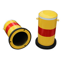 Barrière de sécurité en fer amovible Bollard Barrières de trafic de stationnement Bollard de stationnement