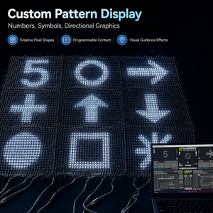 P15 Outdoor Flexible LED Mesh Screen IP68 Waterproof Transparent Building Media Facade Grid Display P15 Outdoor Flexible LED Mes - Product Image 4