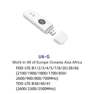 4G USB WiFi Dongle Hot Selling Portable Network With Sim Card Unlocked Wireless Pocket <b>Router</b> Mobile USB U6-G Modem 4G WiFi Rout - Product Image 4