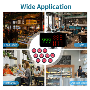Sistema de Llamada Inalámbrico para Restaurantes, Iglesias, Clubes de Golf y Salones de <span class=keywords><strong>Masajes</strong></span> - Product Image 2