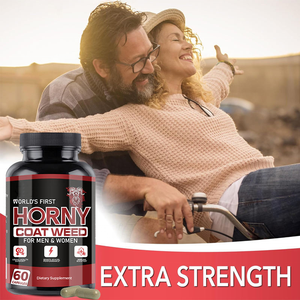 Compléments alimentaires pour adultes en capsules, Maca biologique, Ginseng, Herbe de chèvre cornée, Booster d'énergie, Amélioration masculine - Product Image 4