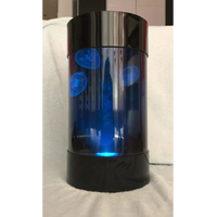 Zylindrisches Modernes Dekoratives Acryl-Quallen-Aquarium für Restaurant und Hotel