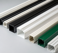 Rail de rideau coulissant en PVC sur mesure OEM, design moderne, durable, écologique, garantie 2 ans, cuisine, hôpital