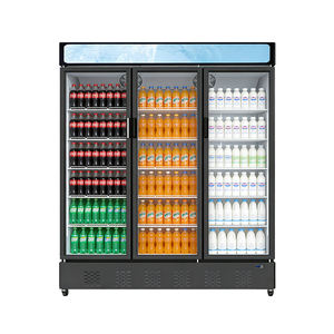 Réfrigérateur <span class=keywords><strong>vitrine</strong></span> vertical pour boissons énergisantes avec porte en verre trempé, distributeur mondial à prix avantageux - Product Image 2