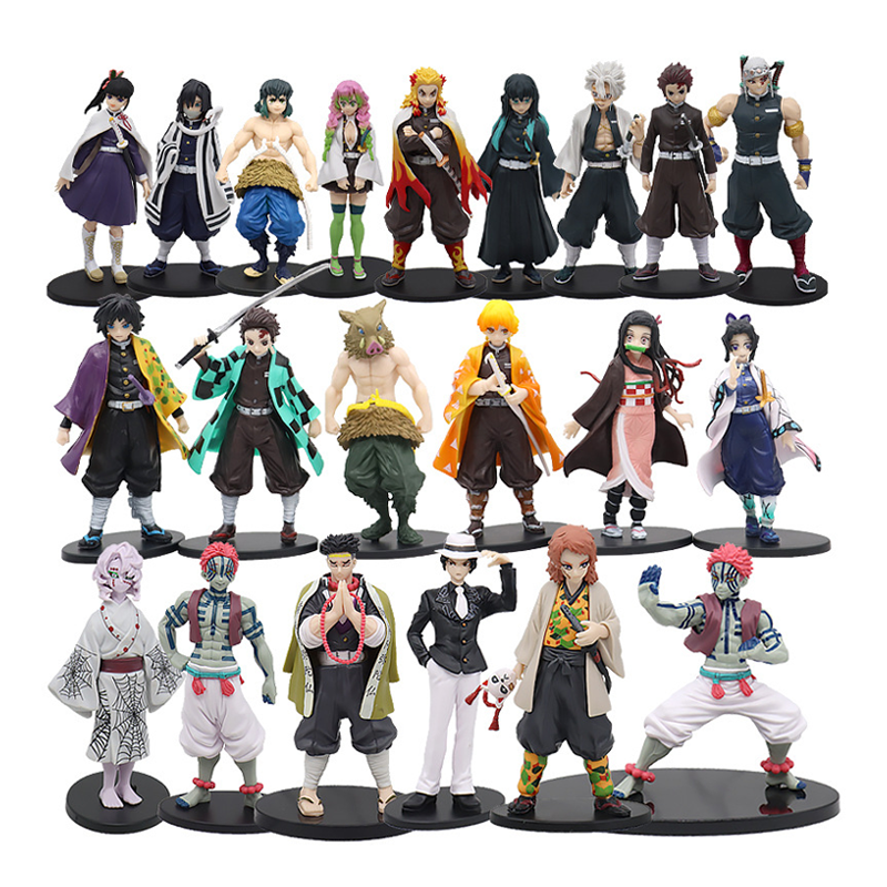 『 人気 Anime Figure 10種10体 セット 』まとめ売り ＆％＄ Anime figure Demon Slayer Figure Kamado Tanjirou Nezuko