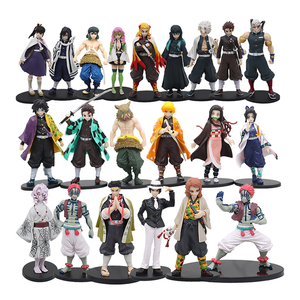 Nuovo design demone Slayer giocattoli anime <span class=keywords><strong>figure</strong></span> Kamado Tanjirou Kamado <span class=keywords><strong>Nezuko</strong></span> Agatsuma Zenitsu hashibra Inosuk cartoni animati pvc <span class=keywords><strong>figure</strong></span> - Product Image 1