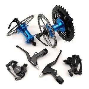 Groupe de transmission de frein de vélo 9 vitesses, moyeu et cassette VTT <span class=keywords><strong>SUNRUN</strong></span> BS-C1046H, cassette à pignons avec moyeu à roulements - Product Image 4