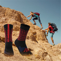 Chaussettes de randonnée imperméables à 3 couches, chaussons en pierre, pour pluie, sport, randonnée