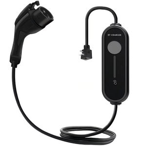 Estación de Carga Portátil para Vehículos Eléctricos de 32A, 1.92kW/3.84kW/7.6kW/9.6kW/11.5kW CA, Estación de Carga Doméstica para Vehículos Eléctricos Tipo 1 - Product Image 1