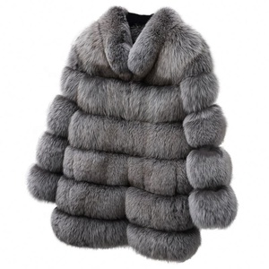 <span class=keywords><strong>Manteau</strong></span> en fourrure pour femmes, <span class=keywords><strong>manteau</strong></span> <span class=keywords><strong>mi</strong></span>-<span class=keywords><strong>long</strong></span> à col montant en fourrure artificielle, fourrure de renard, style européen et américain pour femmes - Product Image 1