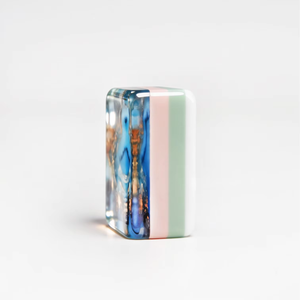 Tuiles de Mahjong de Luxe Bleu Océan Original, 4 couches, Motif <span class=keywords><strong>Phare</strong></span> et Hippocampe, pour Fête Estivale Thème Côtier, Tuiles de Mahjong American Masters - Product Image 4