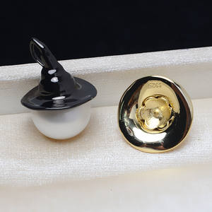 Handmade S925 <b>Silver</b> Baroque a Piao Pendant Versatile DIY Little Devil Alien <b>Bead</b> Empty Tray 3856 Jewelry Findings & Components - Product Image 4