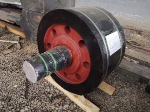 ล้อเลื่อนลูกกลิ้งรองรับเตาเผาแบบหมุนงานโรงงานผู้ผลิตปูนซีเมนต์ OEM - Product Image 3