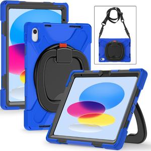 ทนทานหนักซิลิโคนกันกระแทกกรณีแท็บเล็ตสำหรับ <span class=keywords><strong>Apple</strong></span> <span class=keywords><strong>iPad</strong></span> <span class=keywords><strong>10</strong></span>รุ่น2022 10th <span class=keywords><strong>Gen</strong></span> <span class=keywords><strong>10</strong></span>.9นิ้วปกหลังกรณี - Product Image 2