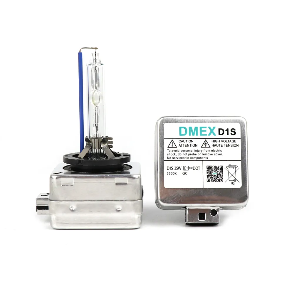 Dmex lâmpada xenon hid lamp d1s, kit 4300k 5500k 6000k 8000k, lâmpada de substituição d1s, lâmpada hid, kit de xenon para estoque, lâmpada hid