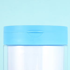 200ml 250ml 300ml Skincare Facial Toner Cotton <strong>Pads</strong> Packaging PET Plastic Flip Top Cap Cosmetic Jars With Tweezers - Product Image 3