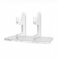 Soporte de Exhibición Universal de Acrílico Transparente de 2 Estilos para Controles de Juegos de Mesa, para PS4, PS5, Switch, Auriculares, Gamepads, Soporte Antipolvo