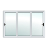 Maison hôtel haute qualité moderne blanc pvc upvc cadres 3 piste fenêtre coulissante en verre porte avec moustiquaire en acier