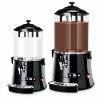 Distributeur de boissons chaudes au chocolat commercial 5L 10L 400W en acier inoxydable pour café, boulangerie, hôtel et buffet