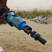 Traitement YAH-10C personnalisé Durable réutilisable utilitaire et pipeline arrimage tarière perceuse pile hélicoïdale pour pelle