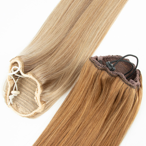 New Style <strong>Clip</strong> Hair <strong>Ponytail</strong> 100human Hair <strong>Extensions</strong> Virgin European Easy Installation <strong>Clip</strong> Hair <strong>Ponytail</strong> <strong>Extension</strong> - Product Image 1