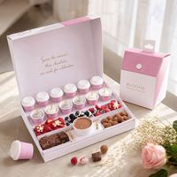 Coffret Cadeau de Truffes avec Insert Personnalisé, Boîte de Luxe pour Confiseries, Emballage de Chocolats, Boîte de Dattes du Moyen-Orient
