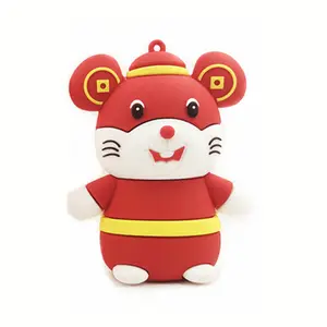 Factory Price Mini 5200mah Cute Animals Face Power Bank For Promotion Gift Mouse shape advertising power bank