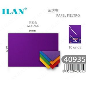 Tessuto Non Tessuto Ilan Viola 40x60 Cm Materiale per Artigianato - Product Image 3