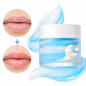 Masque de nuit pour les lèvres, hydrate, adoucit les lèvres sèches, lisse les ridules, retient l'hydratation, beurre de karité, vitamine C - Product Image 1