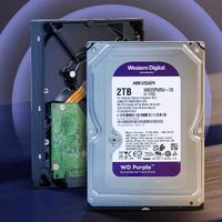 Disque Dur Externe Portable 1TB-16TB en Métal Durable pour Caméras de Surveillance CCTV et Accessoires de Surveillance de Bureau