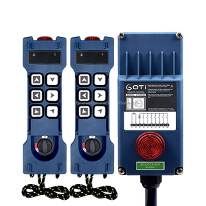 Télécommande de grue sans fil industrielle GT-RS06 de marque GOTI avec 2 émetteurs et 1 récepteur - Product Image 5