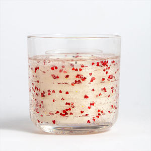 Vente en gros d'huile essentielle pure naturelle Bougie à la cire <span class=keywords><strong>de</strong></span> soja <span class=keywords><strong>de</strong></span> marque privée pot en verre <span class=keywords><strong>transparent</strong></span> LED bougie parfumée avec boîte <span class=keywords><strong>de</strong></span> couleur - Product Image 4