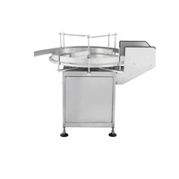 Verstellbarer Edelstahl-Flaschenentwirrer/Flaschensortiermaschine/Rundflaschen-Drehtisch Rotierender Akkumulationstisch